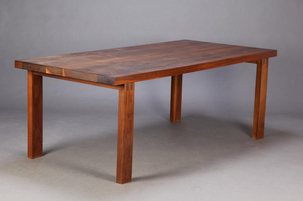 Solid Wood Dining Table/Desk both rustic and refined. Simple Scandinavian design. Denmark