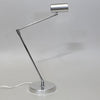 Adjustable Vintage Table Lamp, chrome plated, stamped OMI type 299.